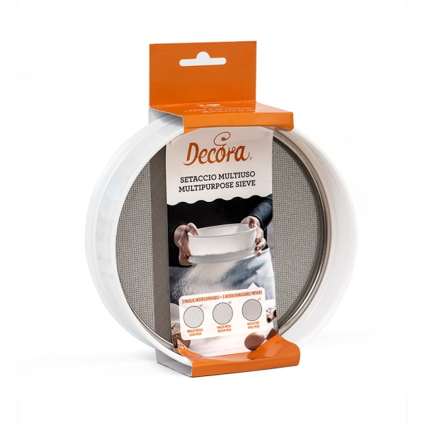 Multipurpose Sieve with 3 Inserts